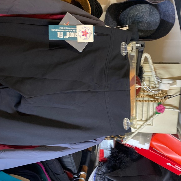 Pre-owned LL Bean Ladies Black Stretch Snow/Ski Pants Size 8 - New with tags - Picture 4 of 5